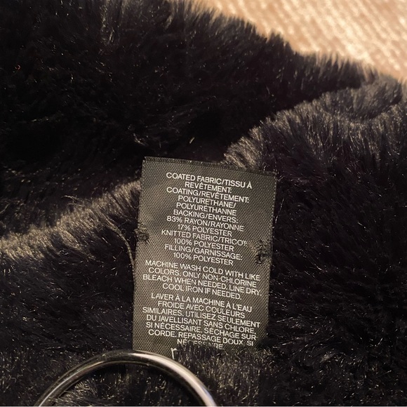 Express Vegan Leather Reversible Jacket - Picture 6 of 15